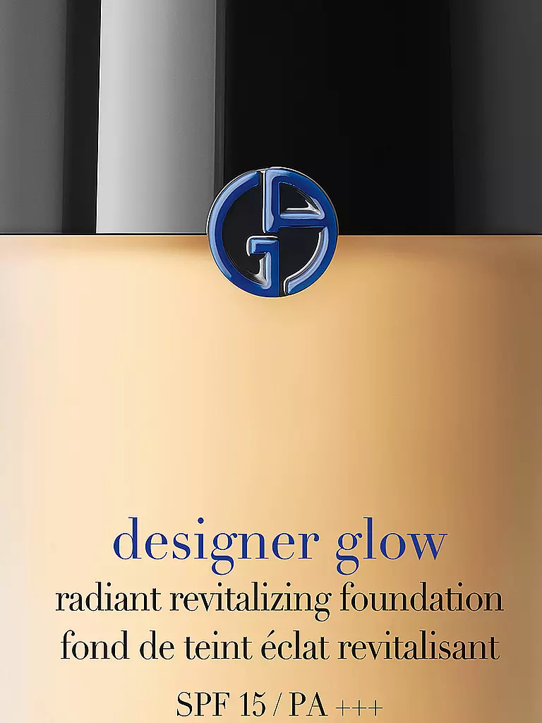 ARMANI COSMETICS | Fond de teint Designer Glow 30 ml FPS 20 (3) | 