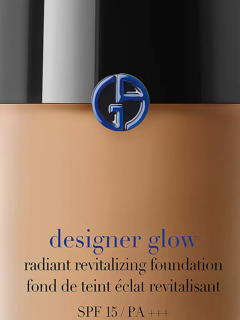 ARMANI COSMETICS | Fond de teint Designer Glow 30 ml FPS 20 (7) | Marron