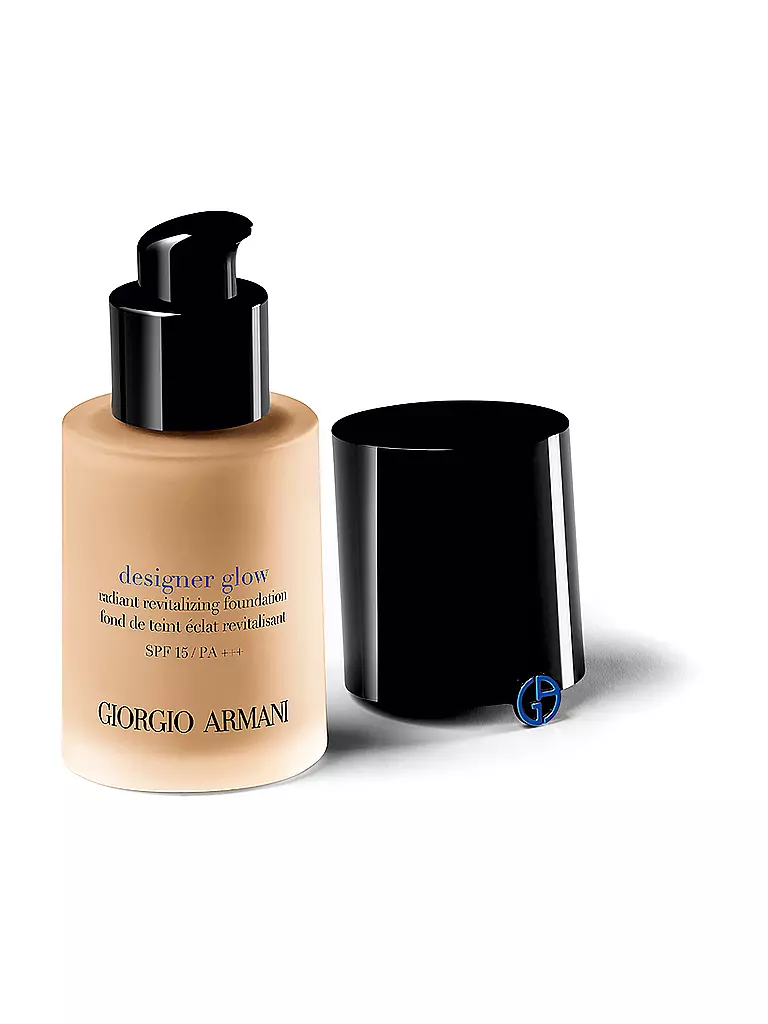 ARMANI COSMETICS | Fond de teint Designer Glow 30 ml FPS 20 (7) | Marron