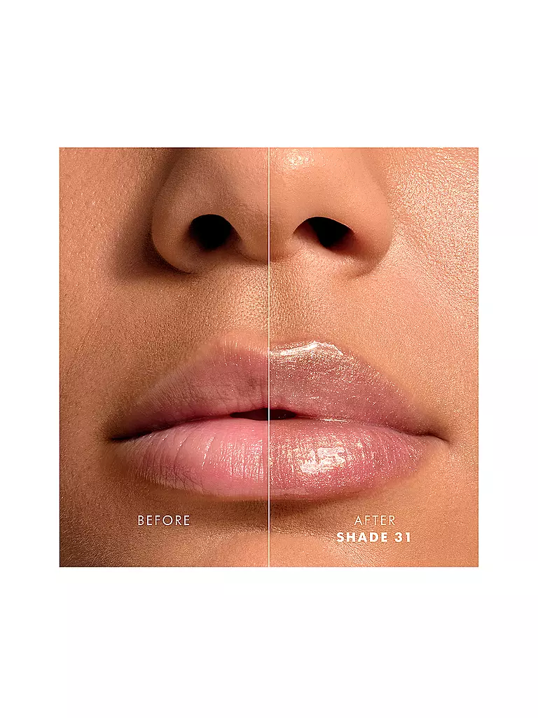 ARMANI COSMETICS | Lip Gloss - Prisma Glass Icy Plumper (31 Golden Ice) | gold