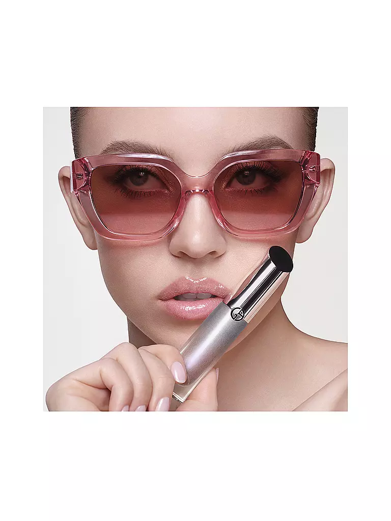 ARMANI COSMETICS | Lip Gloss - Prisma Glass Icy Plumper (31 Golden Ice) | gold