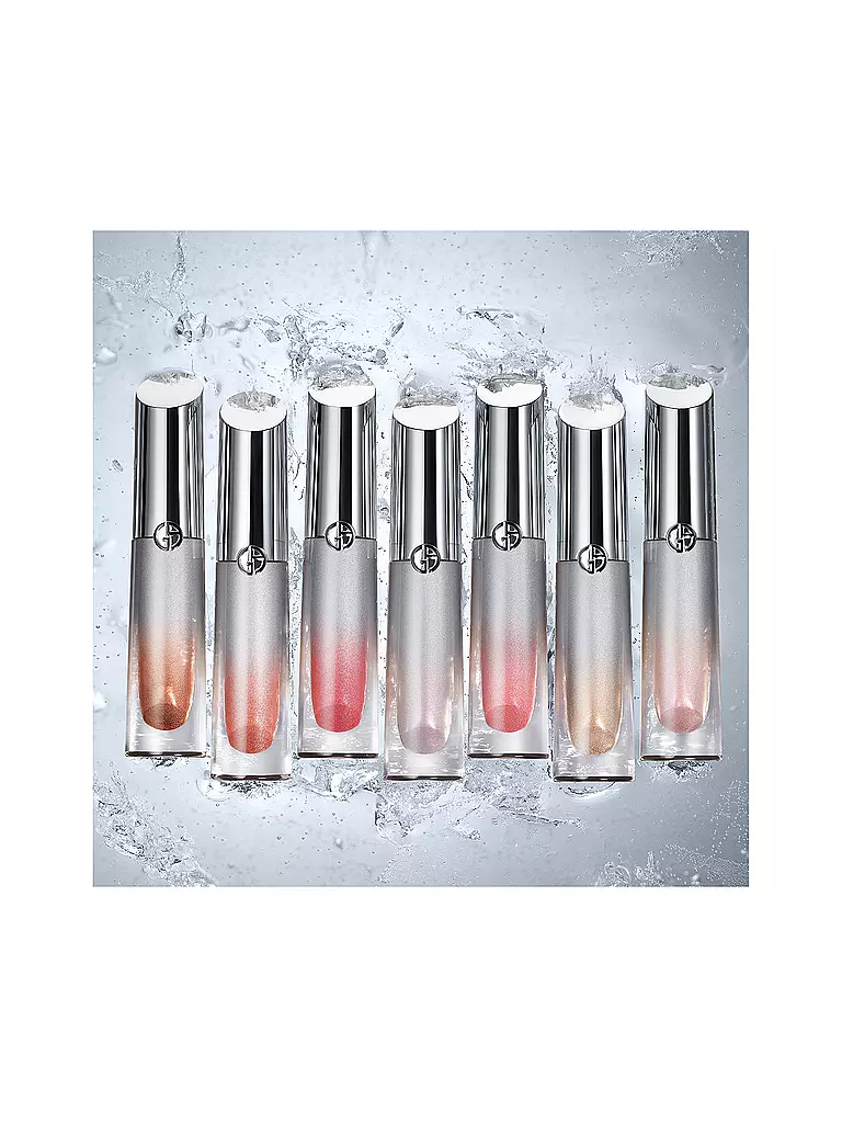 ARMANI COSMETICS | Lip Gloss - Prisma Glass Icy Plumper (31 Golden Ice) | gold