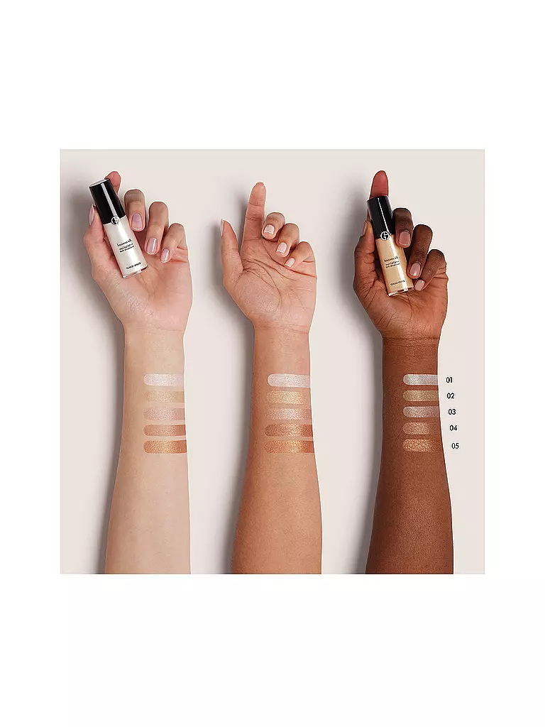 ARMANI COSMETICS | Luminous Silk Acqua Highlighter (5 Sunset) | Marron
