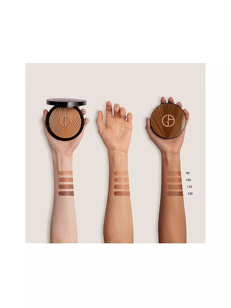 ARMANI COSMETICS | Luminous Silk Bronzer (100 Sunkissed Sand) | 
