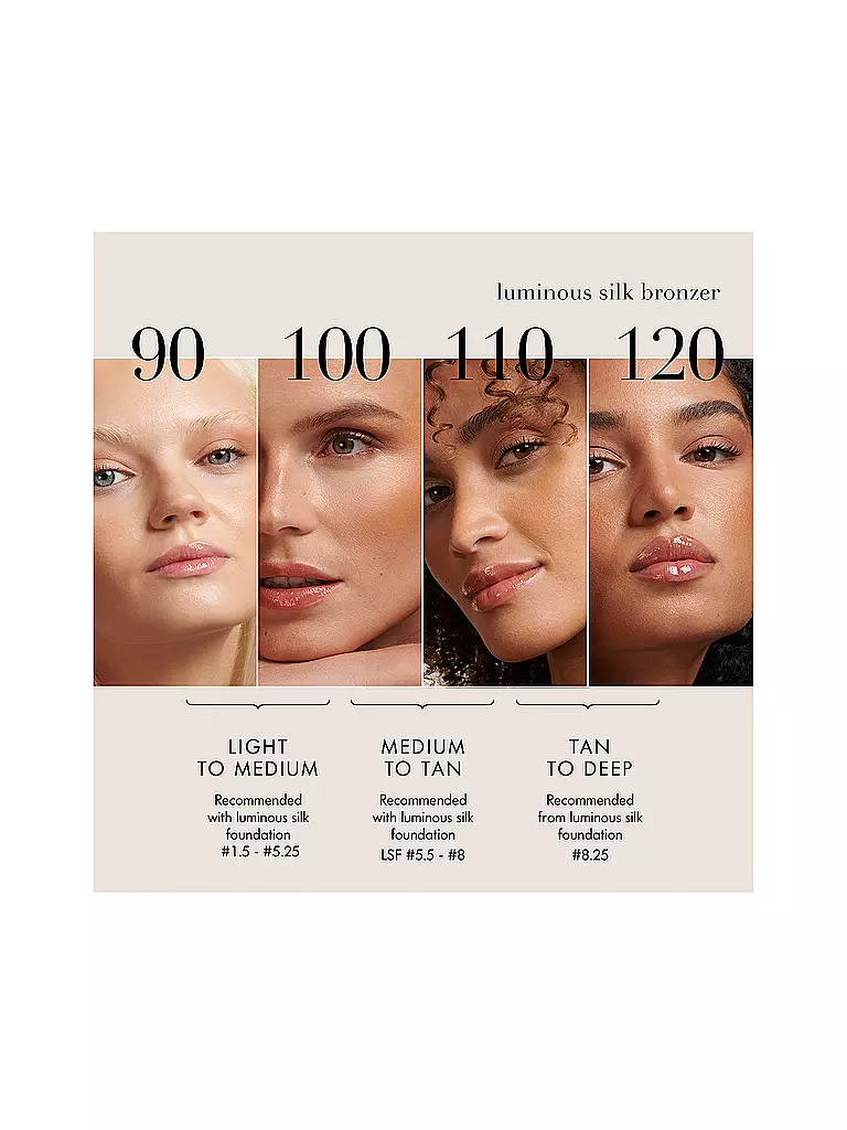 ARMANI COSMETICS | Luminous Silk Bronzer (100 Sunkissed Sand) | 