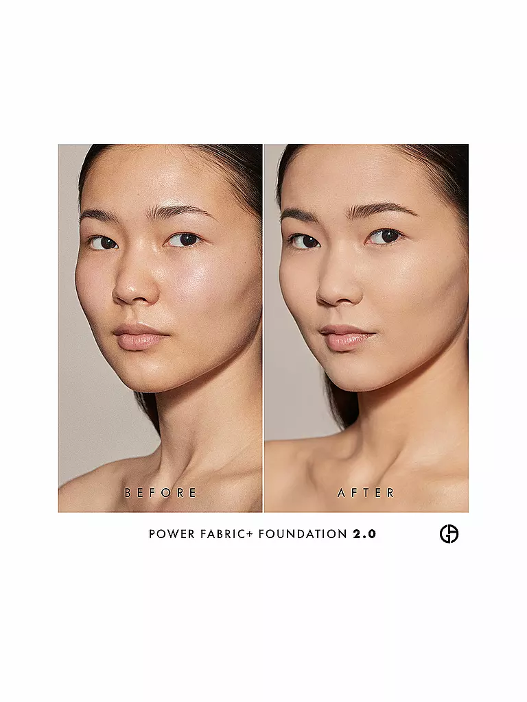 ARMANI COSMETICS | Power Fabric + Fond de teint longue tenue haute couvrance ( 2 ) | beige