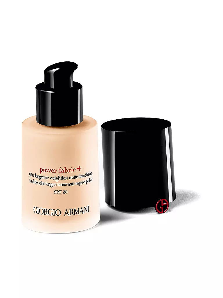 ARMANI COSMETICS | Power Fabric + Fond de teint Longue Tenue Haute Couvrance (1.5) | beige