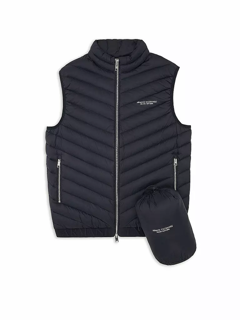 ARMANI EXCHANGE | Daunensteppgilet | Bleu