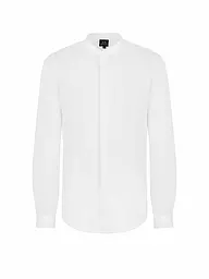 ARMANI EXCHANGE | Leinenhemd Regular Fit  | Blanc