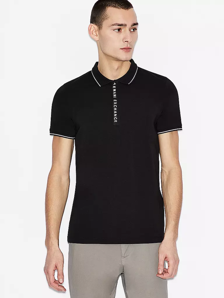 ARMANI EXCHANGE | Poloshirt  | Noir