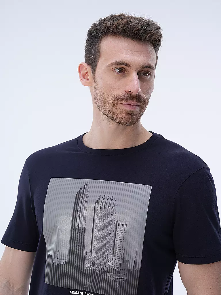 ARMANI EXCHANGE | T-Shirt Regular Fit | Bleu