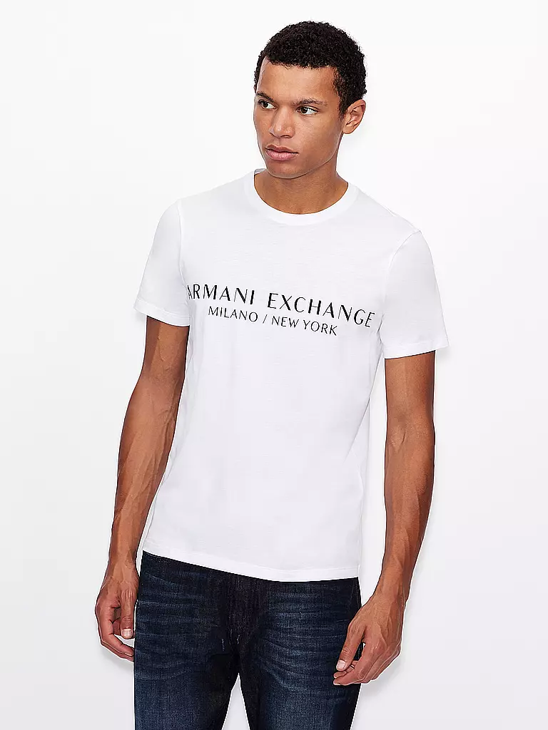 ARMANI EXCHANGE | T-Shirt Slim Fit | Blanc