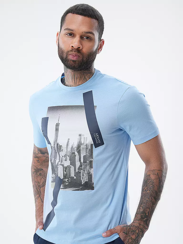 ARMANI EXCHANGE | T-Shirt | Bleu clair
