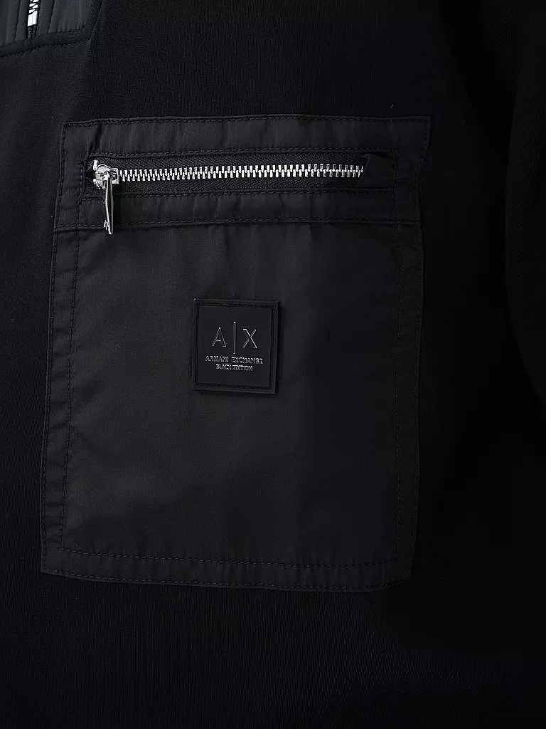 ARMANI EXCHANGE | Troyer Sweater  | Noir