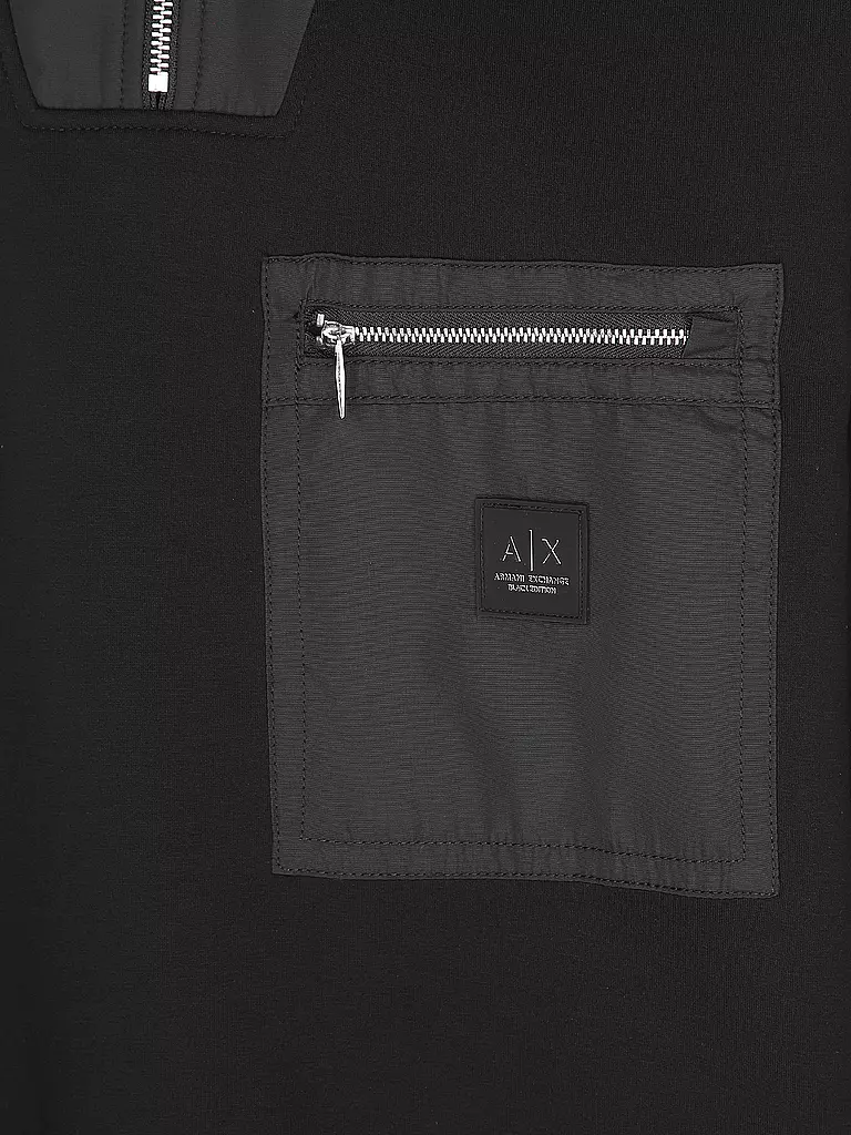 ARMANI EXCHANGE | Troyer Sweater  | Noir