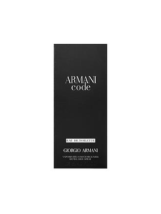 ARMANI | Code Eau de Toilette 125ml Rechargeable