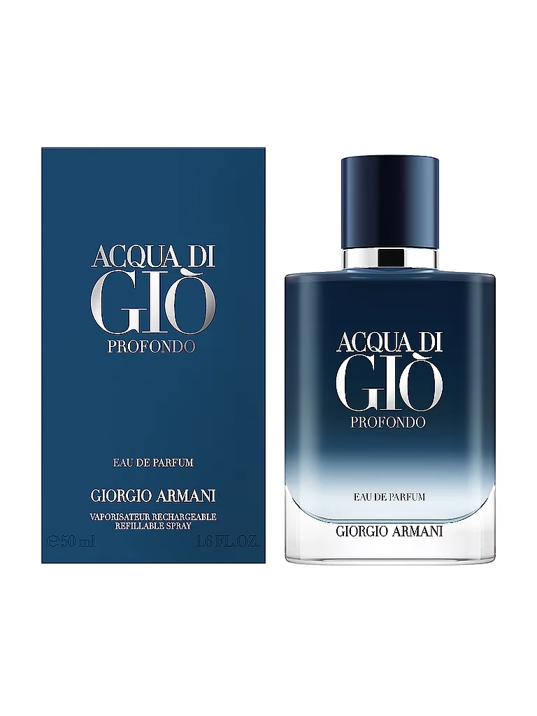 ARMANI Acqua di Giò Profondo Eau de Parfum 50ml Rechargeable