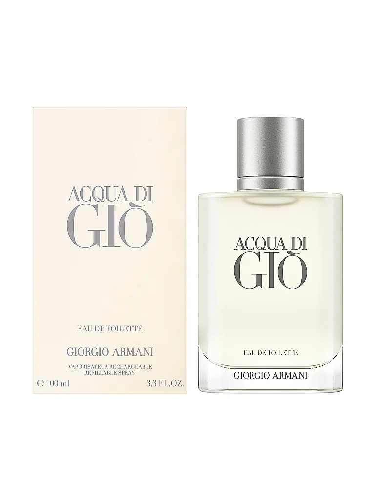 ARMANI Acqua di Giò Homme Eau de Toilette 100ml Rechargeable