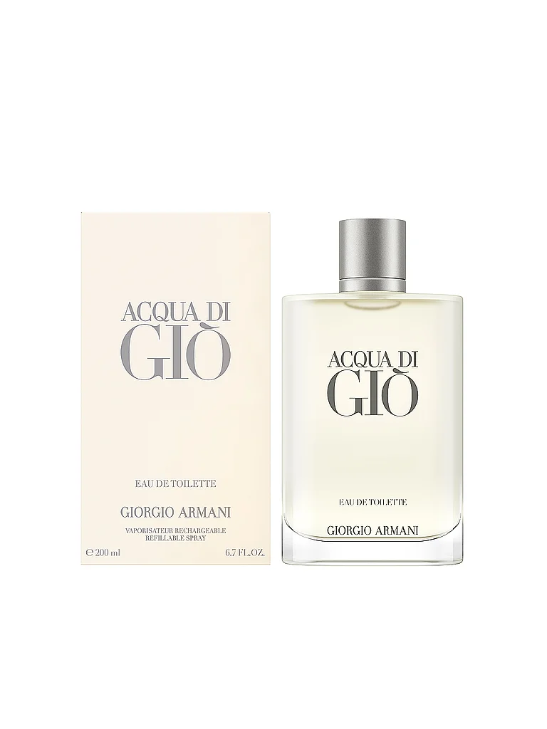ARMANI Acqua di Giò Homme Eau de Toilette 200 ml Rechargeable