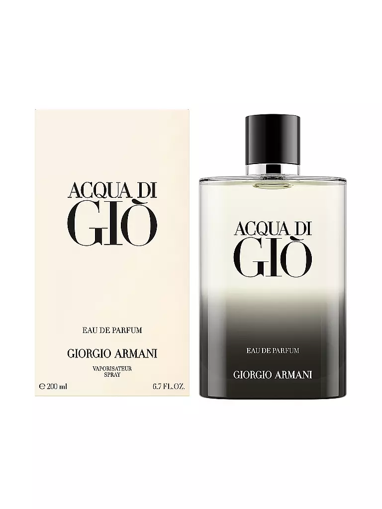 ARMANI | Acqua di Giò Eau de Parfum 200ml Rechargeable | Aucune couleur