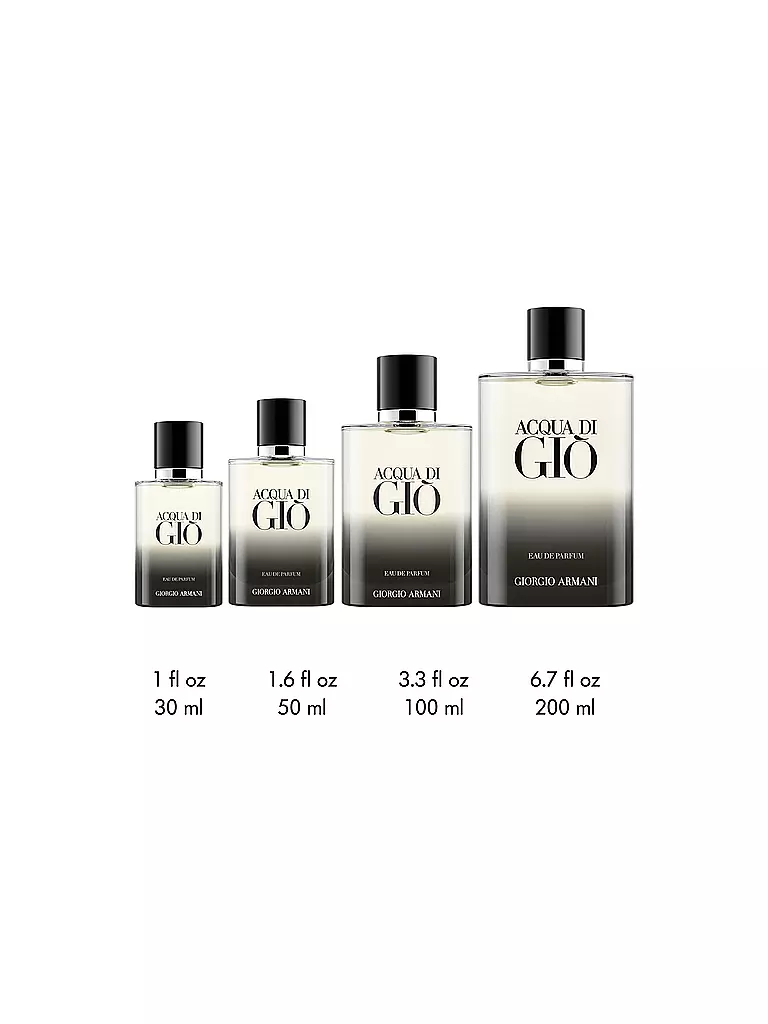 ARMANI | Acqua di Giò Eau de Parfum 50ml Rechargeable | Aucune couleur