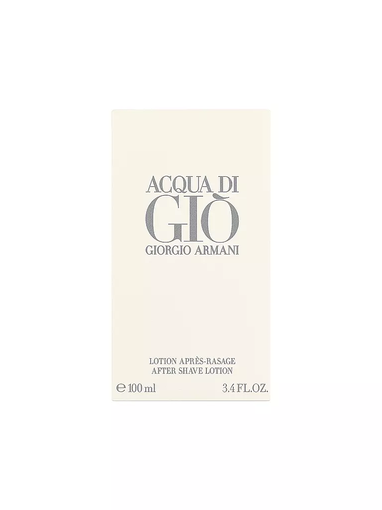 ARMANI | Acqua Di Gio Homme Lotion Après-Rasage 100ml | 