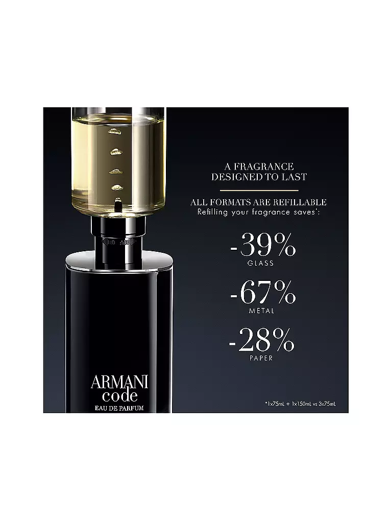 ARMANI | Code Eau de Parfum 50ml Rechargeable | keine Farbe
