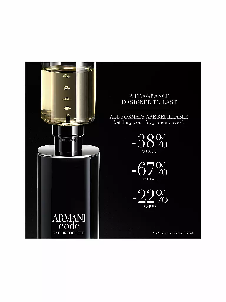ARMANI | Code Eau de Toilette 125ml Rechargeable | keine Farbe