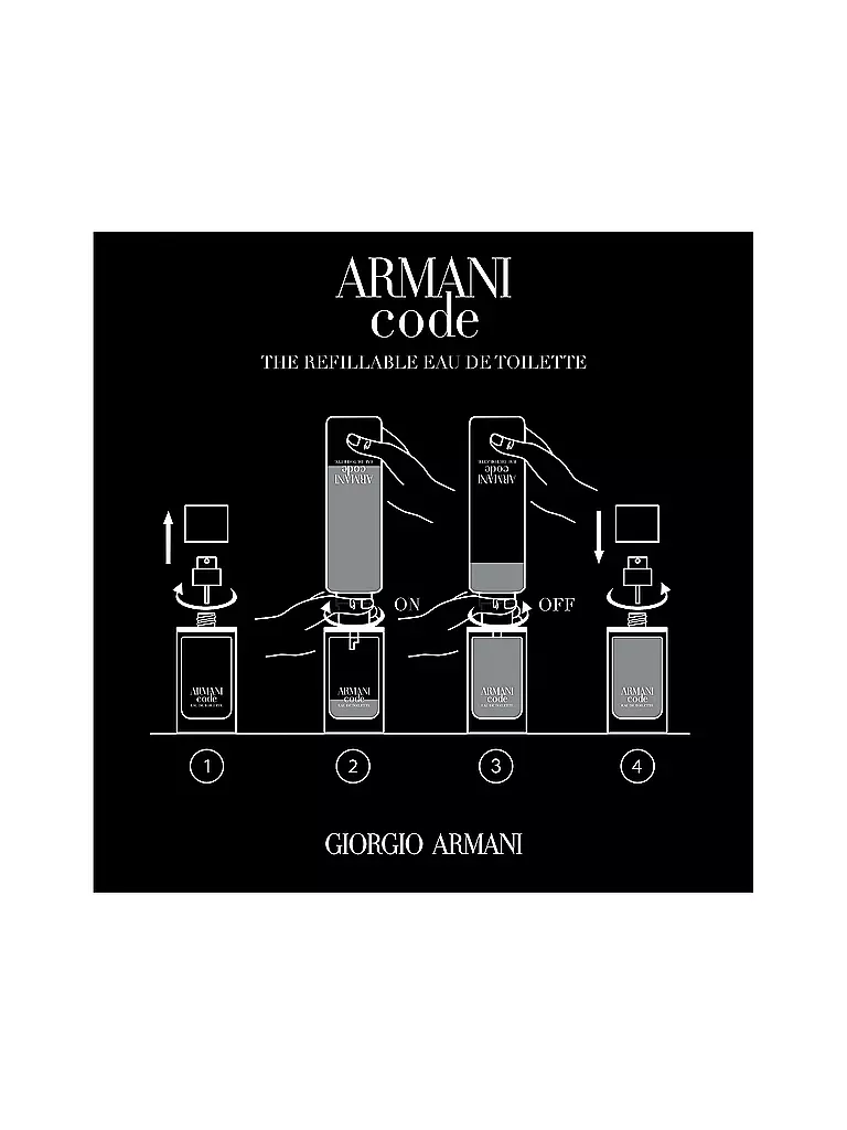 ARMANI | Code Eau de Toilette 125ml Rechargeable | keine Farbe