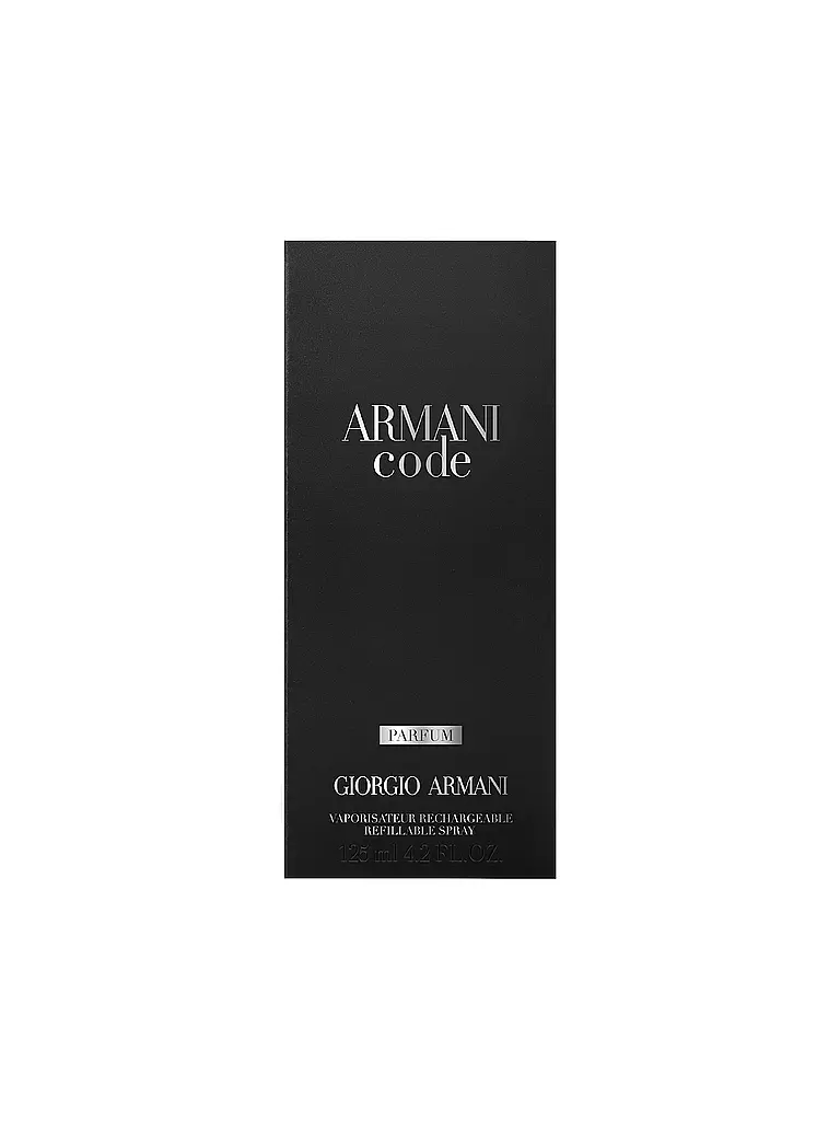 ARMANI | Code Parfum 125 ml Rechargeable | Aucune couleur