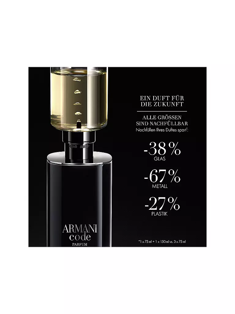 ARMANI | Code Parfum 50 ml Rechargeable | 