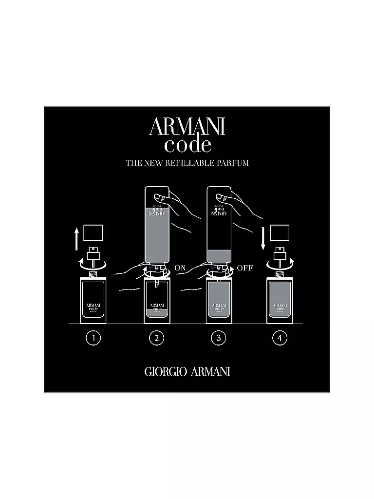 ARMANI | Code Parfum 50 ml Rechargeable | 