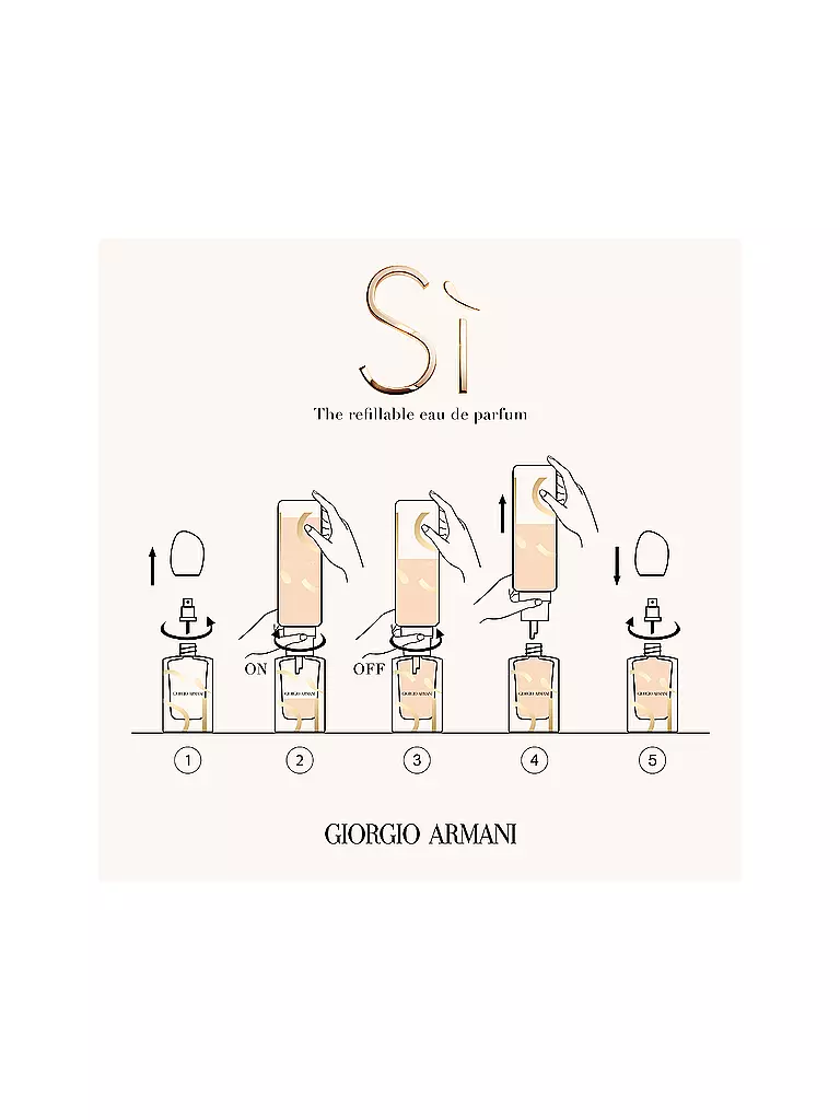 ARMANI | Sì Eau de Parfum 30ml Rechargeable | Aucune couleur