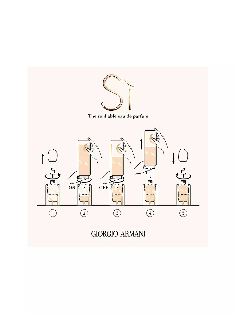 ARMANI | Sì Eau de Parfum 50ml Rechargeable | 