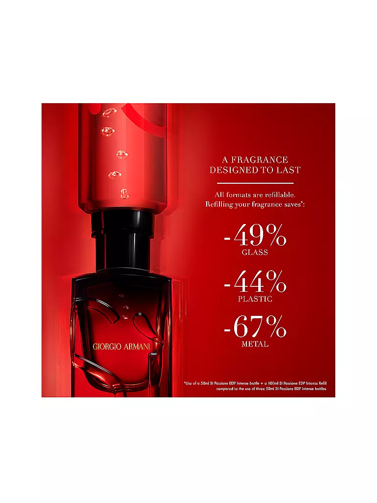 ARMANI | Sì Passione Eau de Parfum Intense 100ml Flacon de recharge | keine Farbe