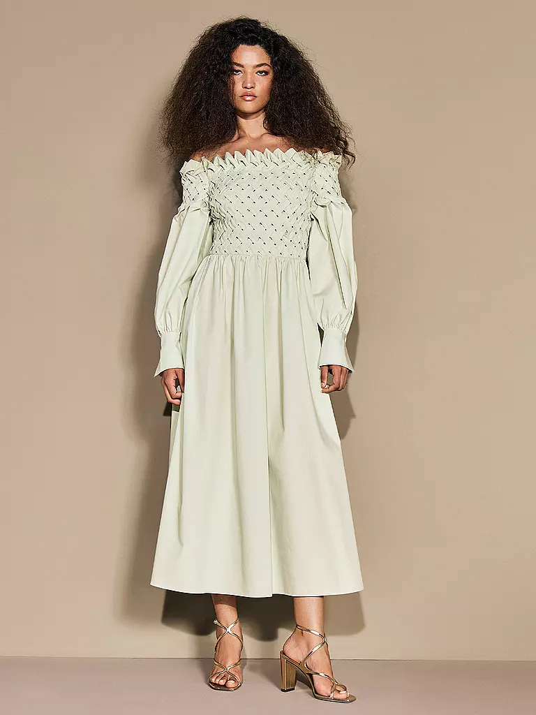 ARMARGENTUM | Midikleid LIA | grün