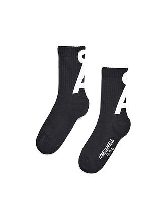 ARMEDANGELS | Chaussettes SAAMUS noir et blanc