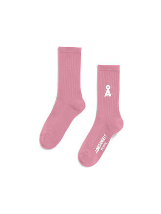 ARMEDANGELS | Chaussettes SAAMUS washed berry