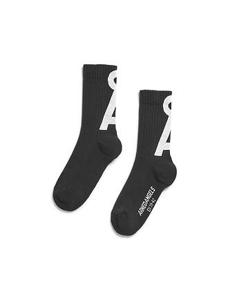 ARMEDANGELS | Chaussettes SAAMUS noir - blanc