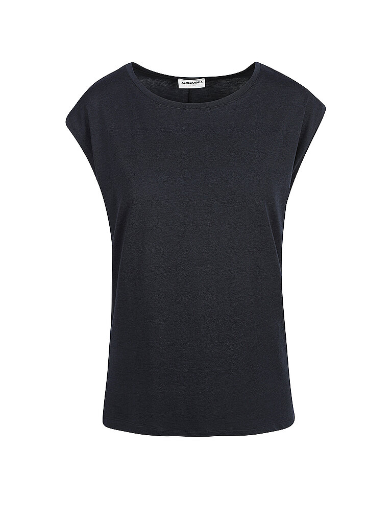 Shirt JILAANA bleu marine L