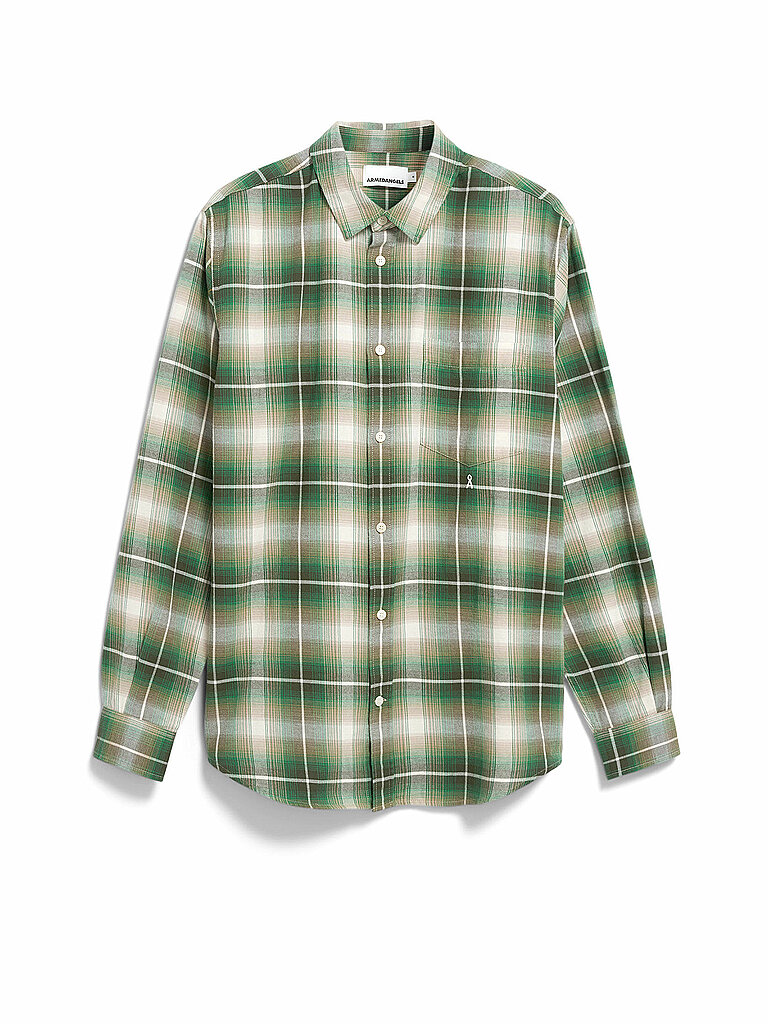 Chemise coupe regular vert M