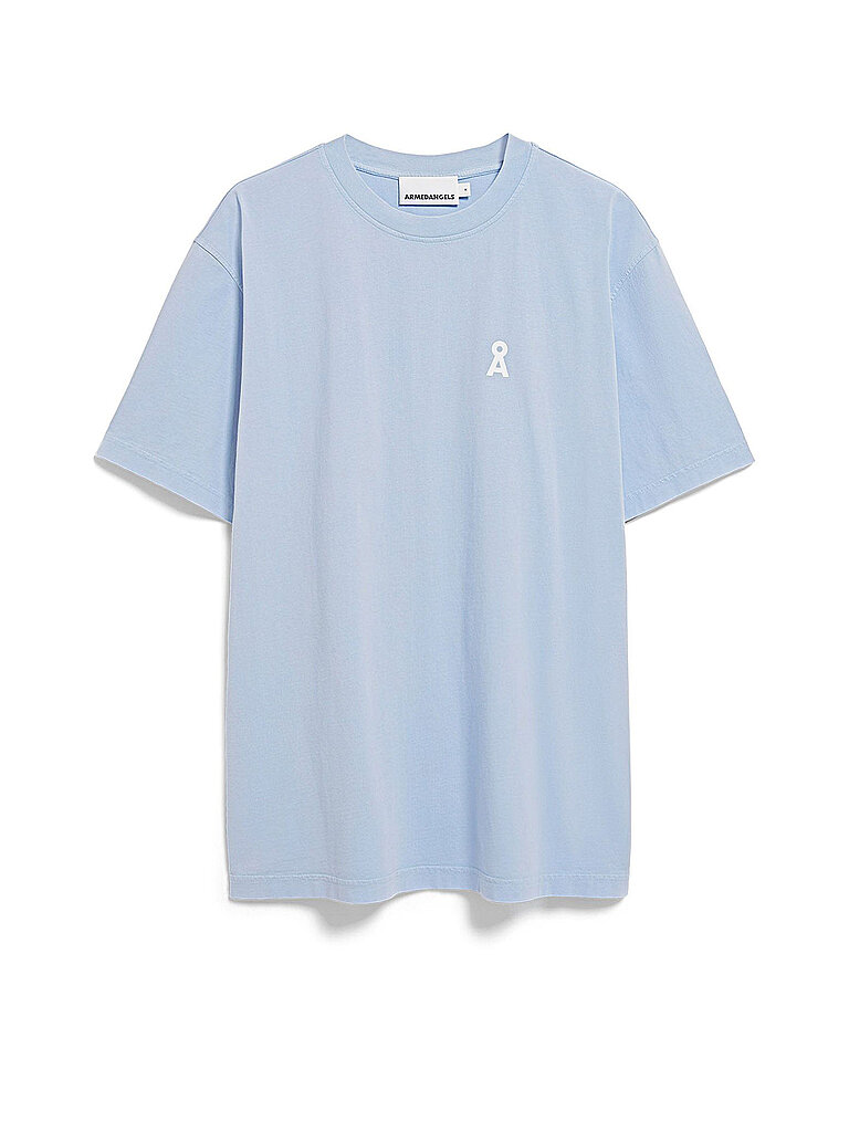 T-Shirt MAARKOS GMT DYE BIKE bleu clair S
