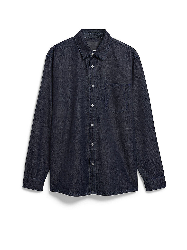 Chemise en jean bleu marine XL
