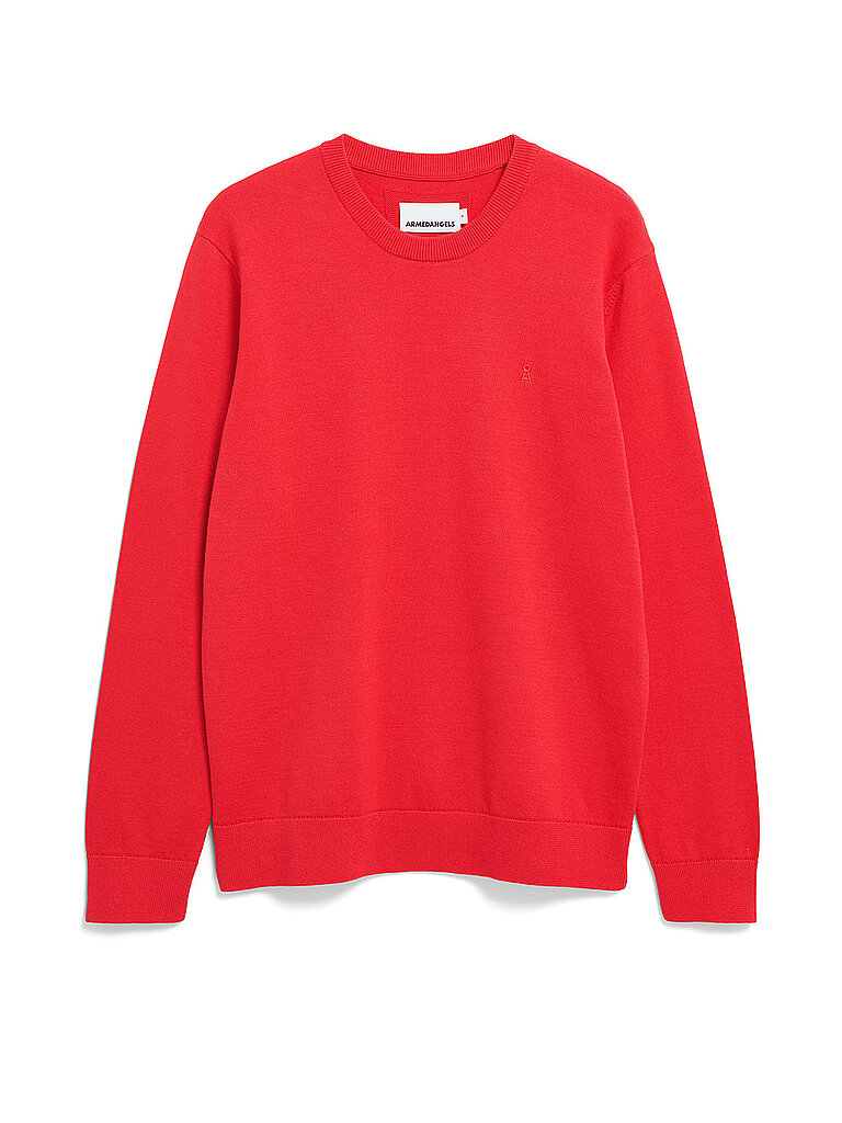 Armedangels Pull LOUKAA rouge M