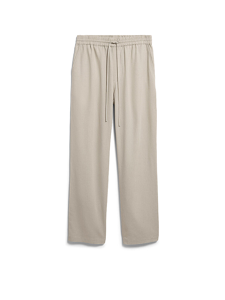 Pantalon en lin LUKAA LINO beige 34