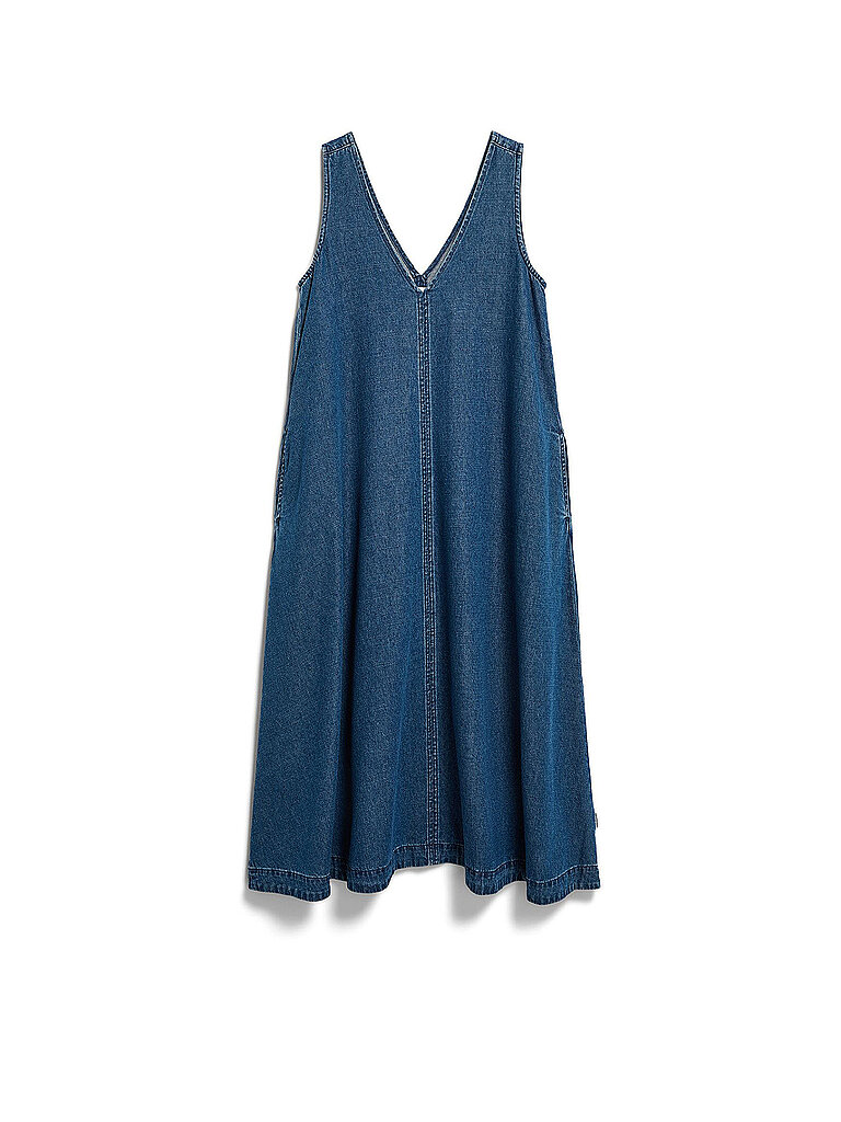 Armedangels Robe midi bleu XS