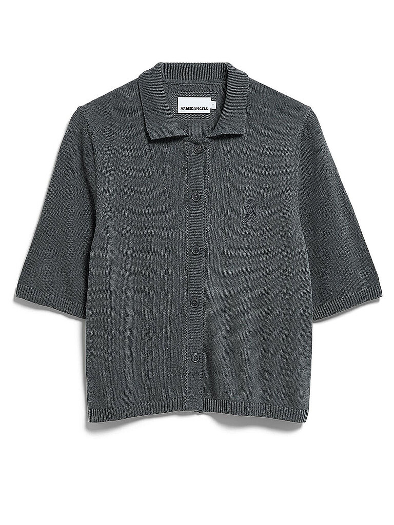 Gilet en tricot gris S