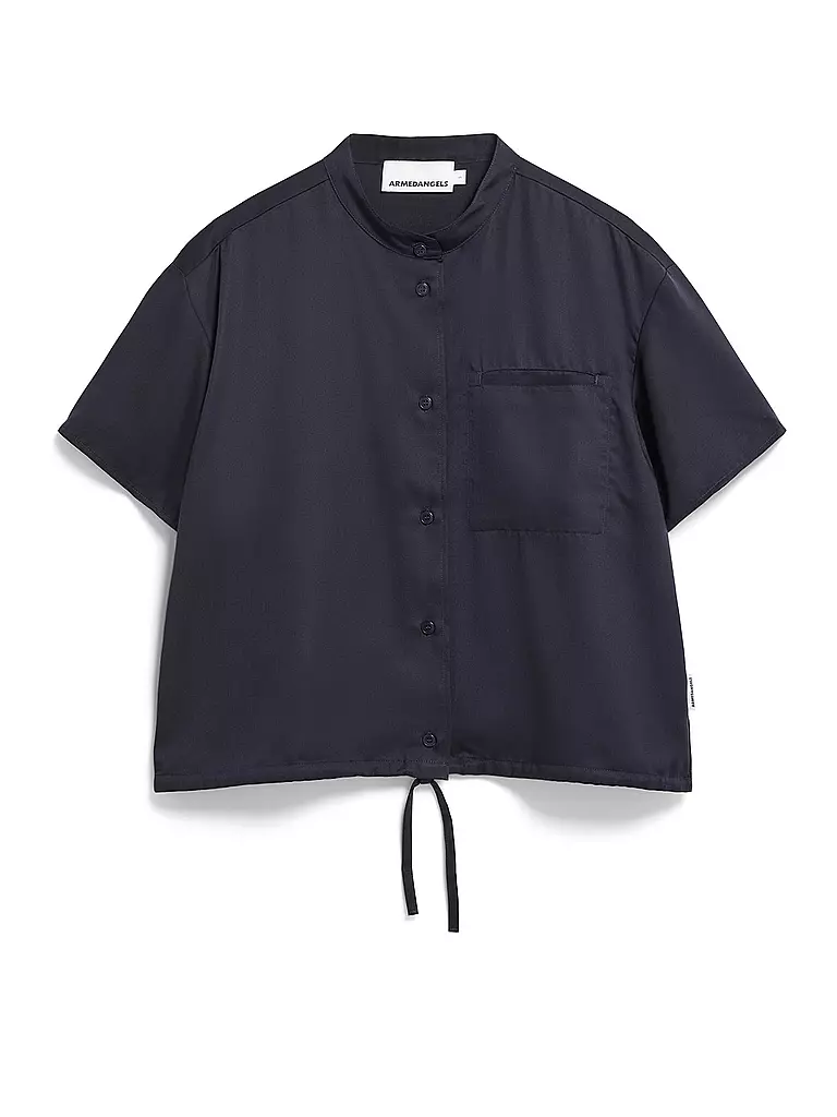 ARMEDANGELS | Blouse BARAAHE | Bleu foncé