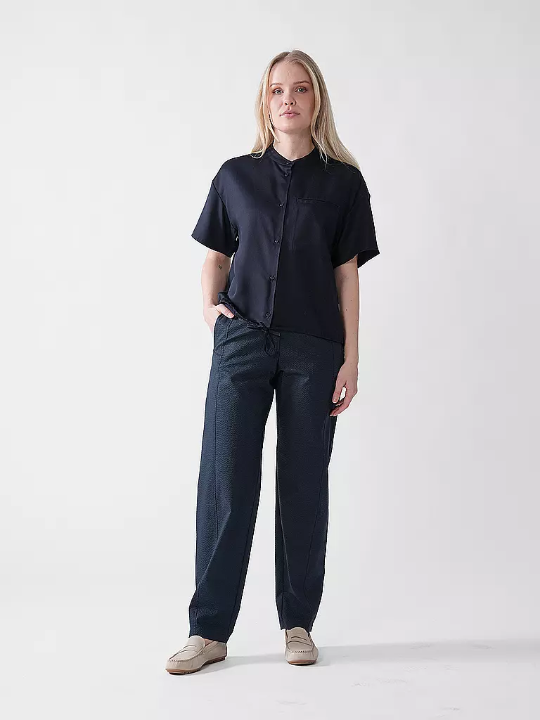 ARMEDANGELS | Blouse BARAAHE | Bleu foncé