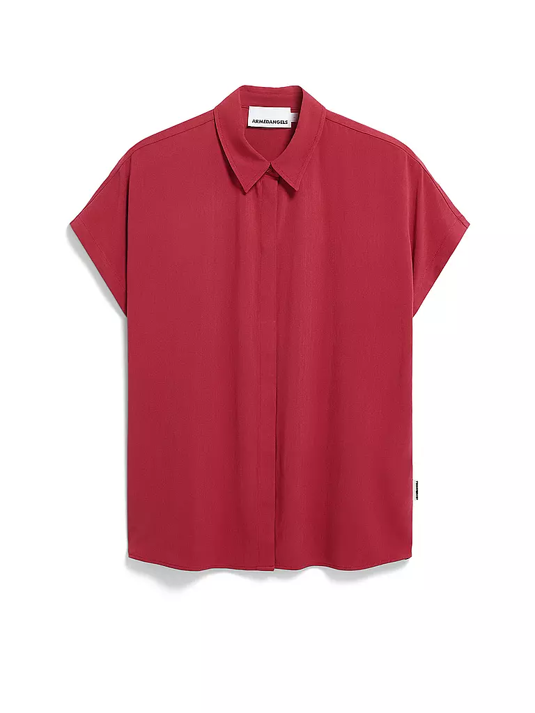 ARMEDANGELS | Blouse LARISAANA | rot